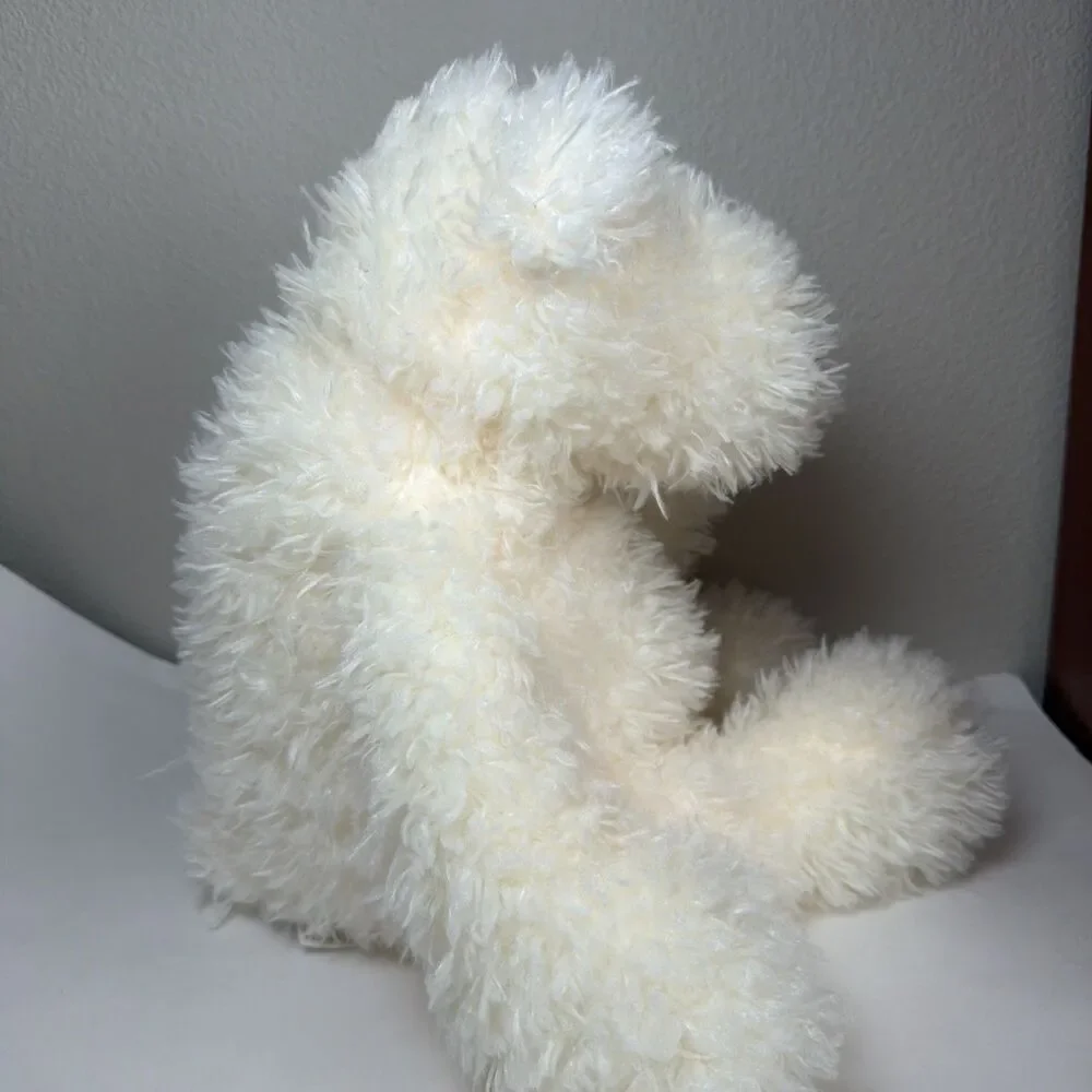 NWT Gund Schlepp Cream Teddy Polar Bear Plush Shaggy Stuffed Animal  18